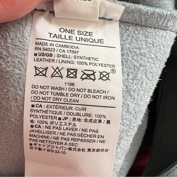 Banana Republic Vegan Leather Slouchy Tote Purse Blue Ravine Boho Minimalist - Picture 12 of 16